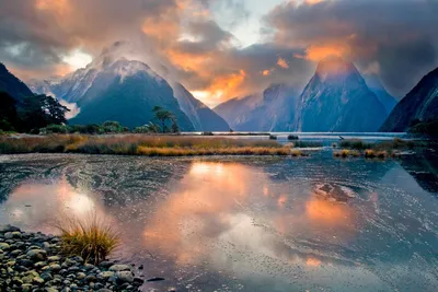 Красивые картинки гор Новой Зеландии в HD качестве
