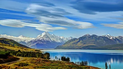 Горы новой зеландии фотографии