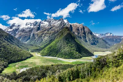 Превосходные снимки гор Новой Зеландии в формате PNG