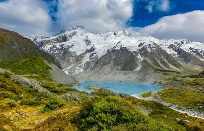Скачать бесплатно фото гор Новой Зеландии в хорошем качестве: подарите себе кусочек райской природы!