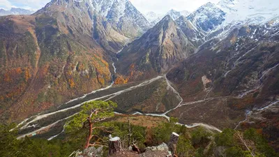 Потрясающее видение: Фотография гор Осетии, вызывающая восторг.