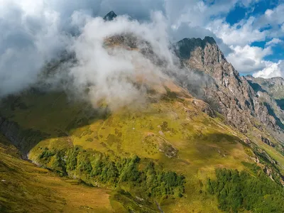 Завораживающие пейзажи гор Сочи на фото
