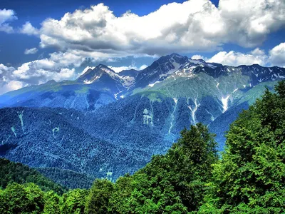 Величественные горы Сочи на фотографиях: выберите свой идеальный размер и формат!