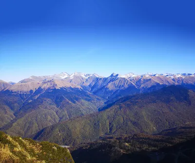 Фотка гор Сочи: ощутите величие природы на своем экране