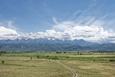 Красивые фотографии гор Тянь Шань