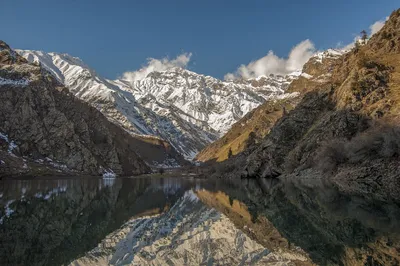 Удивительные горные деревни Узбекистана на фото.