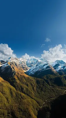 Прекрасные фото горных пейзажей в вертикальном формате