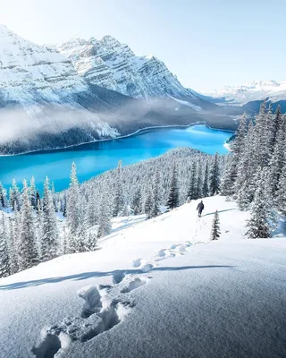 Горы зимой: Красивые фото в высоком разрешении