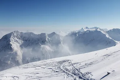 Фотография зимних гор в хорошем качестве для андроид