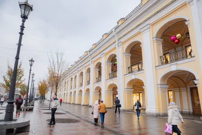 Очарование Гостиного двора в Петербурге на фото