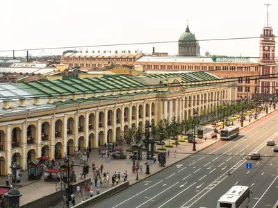 Великолепие Гостиного двора Санкт-Петербурга в объективе