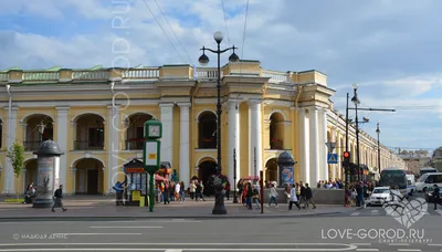 Картинка Гостиный двор Санкт-Петербург 4K