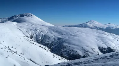 Говерла зима фотографии