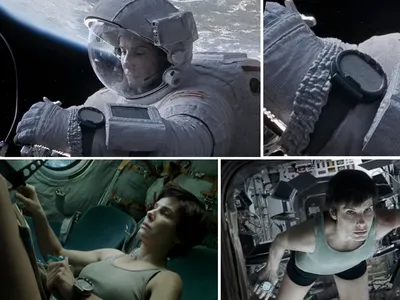 Фоны сцен из фильма Гравитация в формате webp