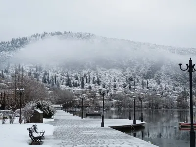 Греция зимой: фотографии для скачивания в различных размерах.