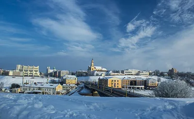 Зимние узоры Гродно: Изображения для загрузки