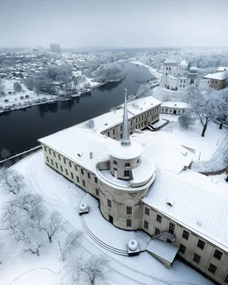 Зимние акценты Гродно: Фотографии в разных форматах для скачивания