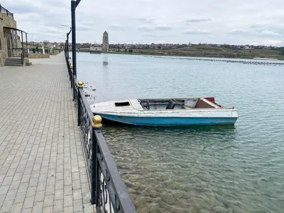 Фантастический закат над Грозненским морем: фото