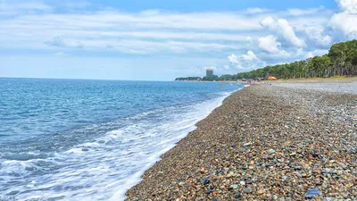 Рисунок морского побережья Грузии: скачать бесплатно