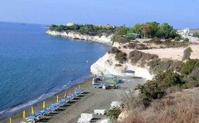 Фото Губернаторского пляжа на Кипре в формате JPG, PNG, WebP