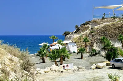 Фото Губернаторского пляжа на Кипре в формате WebP в высоком качестве