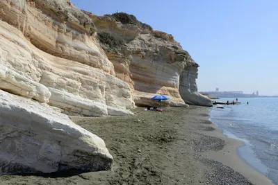 Фото Губернаторского пляжа на Кипре в формате JPG в Full HD разрешении
