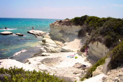 Фото Губернаторского пляжа на Кипре в формате JPG в разрешении 4K