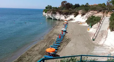Фотографии Губернаторского пляжа Кипра: наслаждение морем и солнцем