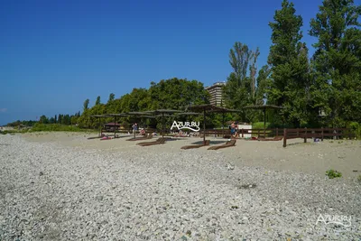 Изображения пляжа Гудаута для скачивания