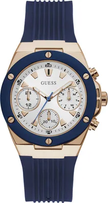 Очарование времени: Guess часы в золотистом оформлении