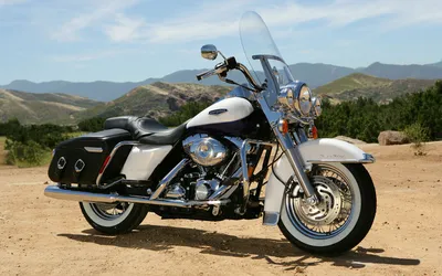 Картинка Harley-Davidson Road King Classic в формате JPG для широкого экрана