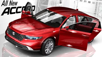 Картинки Honda Accord Hybrid 2023: наслаждайтесь красотой автомобиля