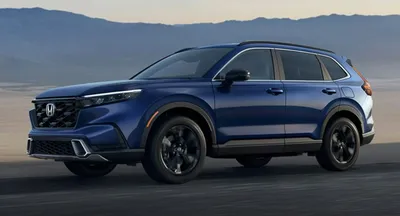 Фото Honda CR-V Hybrid 2023 в ночное время