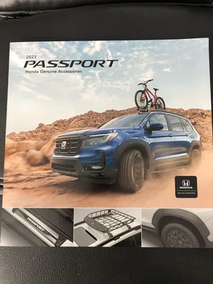 Фото Honda Passport 2023 в лесу