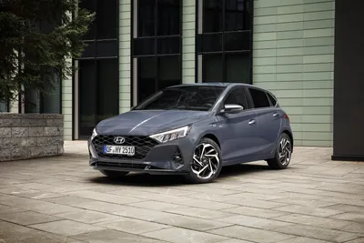 Hyundai i20 2023: Фото на задний фон