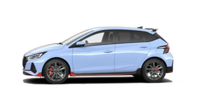 Фото Hyundai i20 N 2023 в разных условиях 