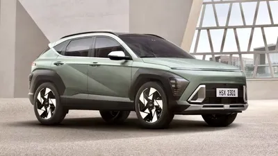 Фото Hyundai KONA Electric 2023 на закате