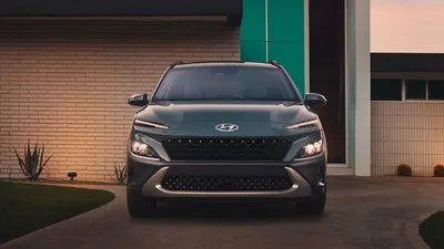 Hyundai KONA Electric 2023 в формате PNG