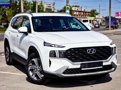 Hyundai Santa Fe 2023: Фотографии в движении