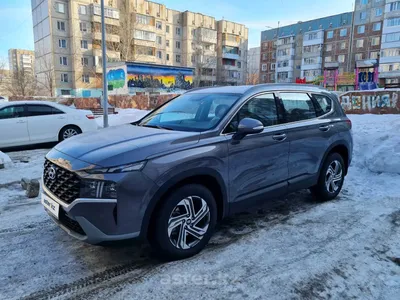 Hyundai Santa Fe 2023: Фото солнечного заката