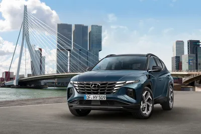 Hyundai Tucson Hybrid 2023 на красивых фотографиях