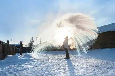 Морозные переливы: Фотографии зимы в Якутске