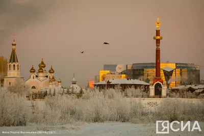 Изысканный фотоальбом зимнего Якутска