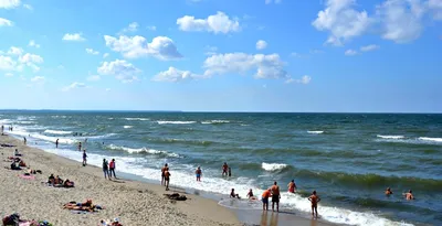 Фотографии пляжа Янтарный с янтарными камнями