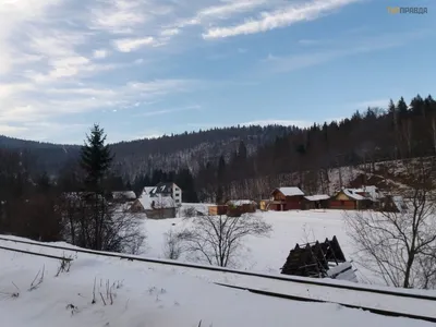 Зимний пейзаж Карпат: Скачать фото Яремче в высоком разрешении