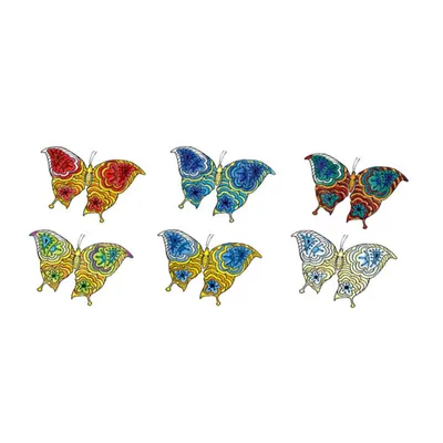 Коллекция ярких изображений бабочек
