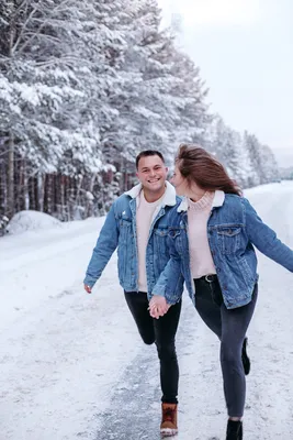 Фотосессия с горячим шоколадом: зимний уют для пары