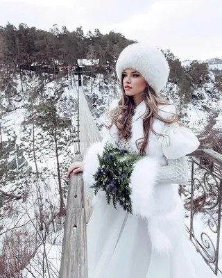 Зимние свадебные снимки: тепло в каждом кадре