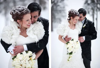 Зимние свадебные фотоискусства: магия в каждой фотографии