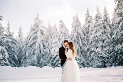 Зимние свадебные фотографии: красота в каждом пикселе